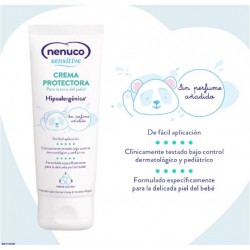 Crema Pañal Protectora de Nenuco Sensitive  Hipoalergénica y Sin Perfume 100ml