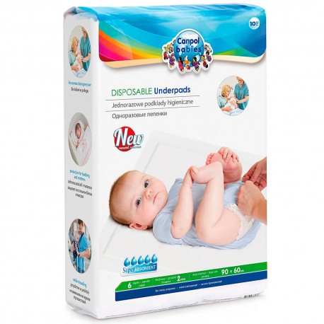 Pack de 10 empapadores desechables - Canpol Babies