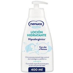 Loción Hidratante Nenuco Sensitive Hipoalergénica, 400 ml