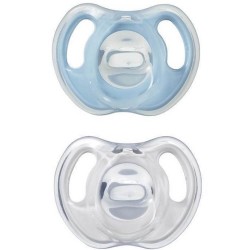 CHUPETES ULTRA LIGERO DE SILICONA 0-6M TOMMEE TIPPEE