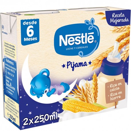 Papilla Pijama 2x250 ml Nestlé desde 6 meses