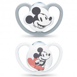 Pack chupetes DISNEY MICKEY MOUSE 0 - 6m NUK